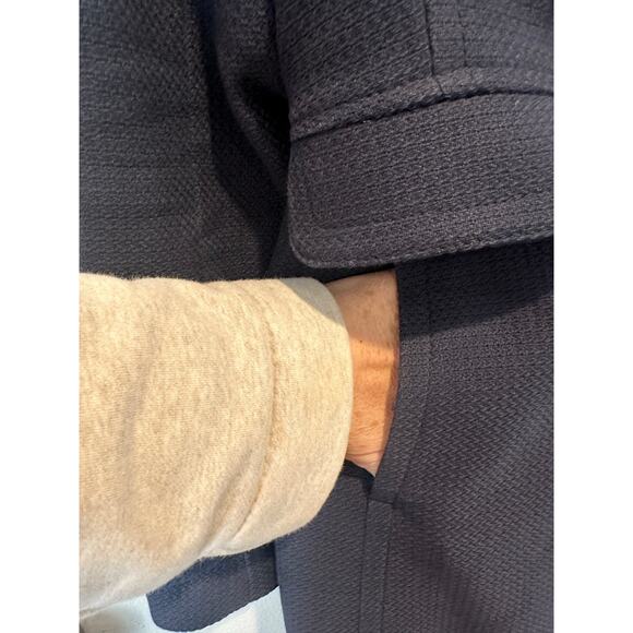 Banana Republic Rare Elena Gilbert Navy Double Breasted Lady Classic Peacoat XS - Picture 15 of 16